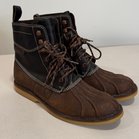 Wolverine Thousand Mile Duck Boot Two-Tone Leather Boots